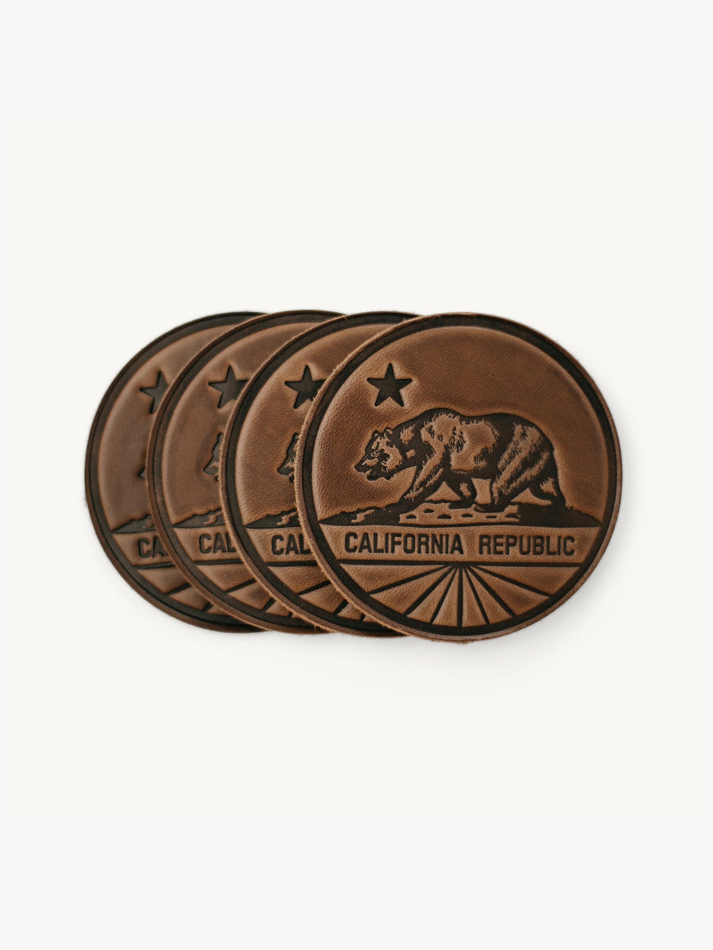 California Flag Coasters