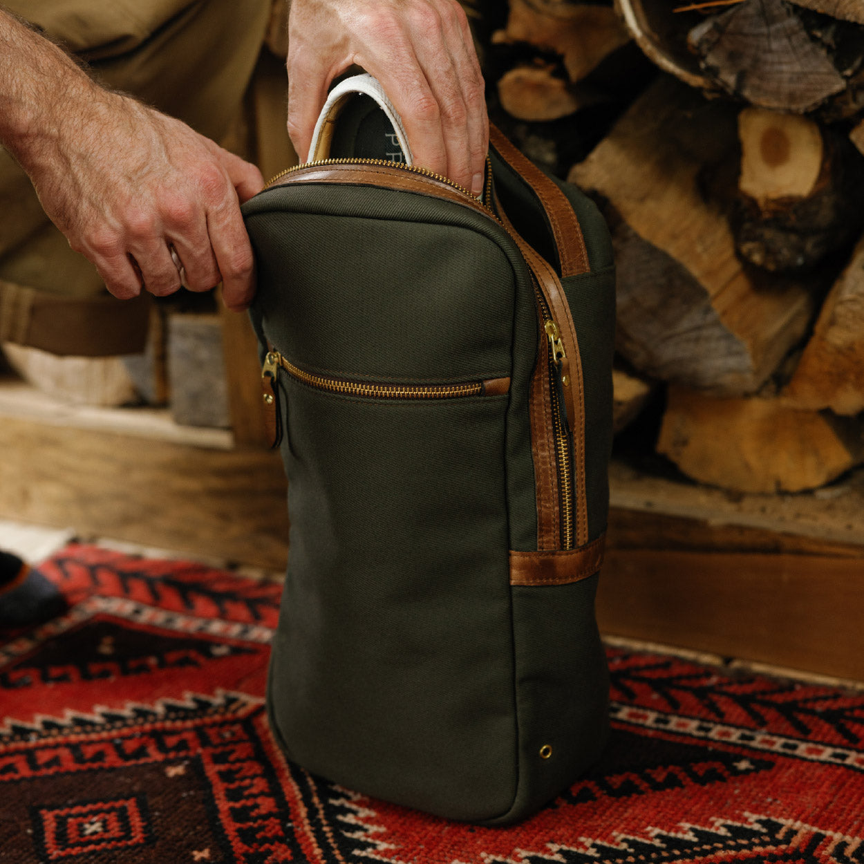Canvas Shoe Bag
