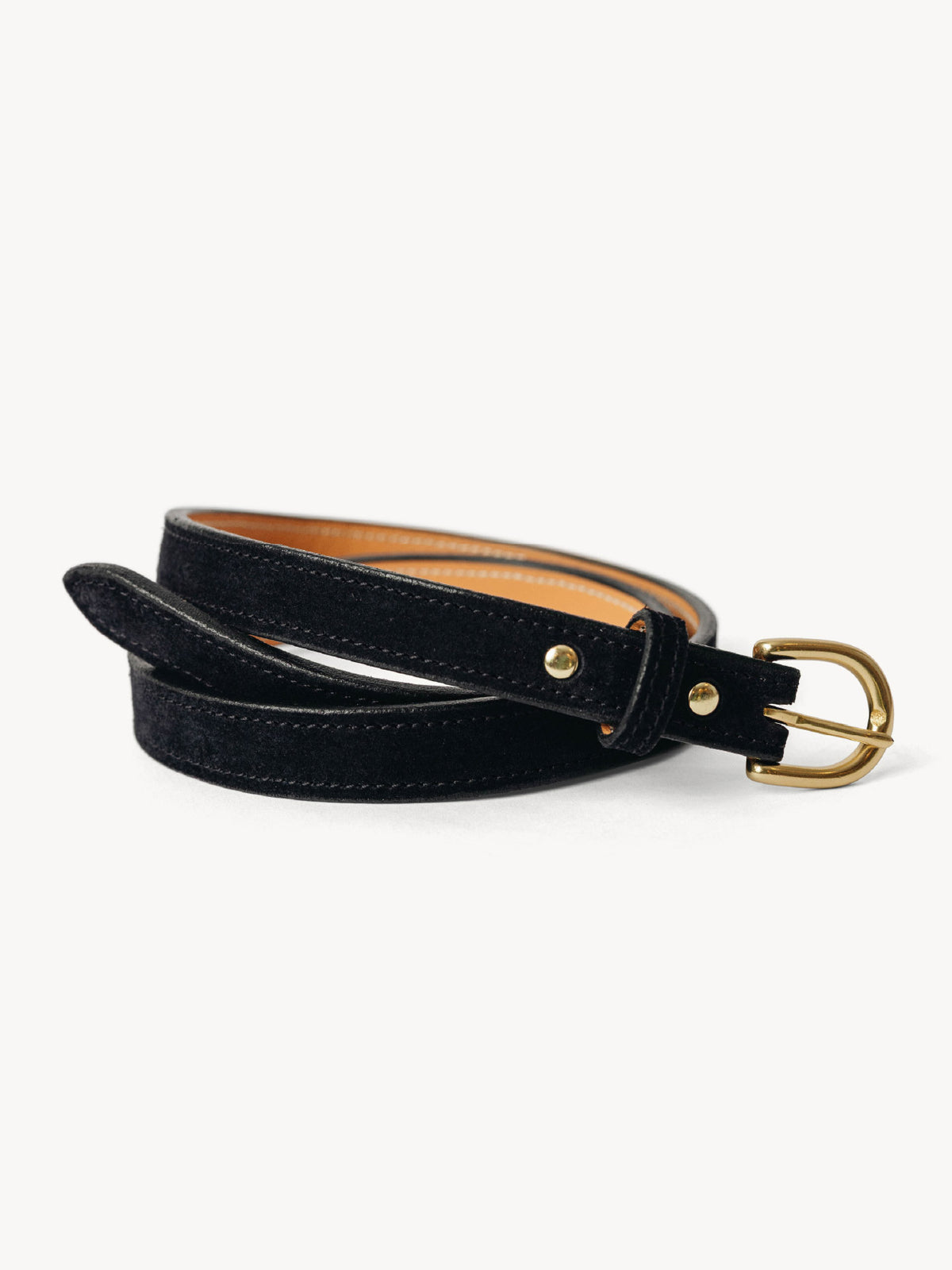 Suede Slim Ladies Belt