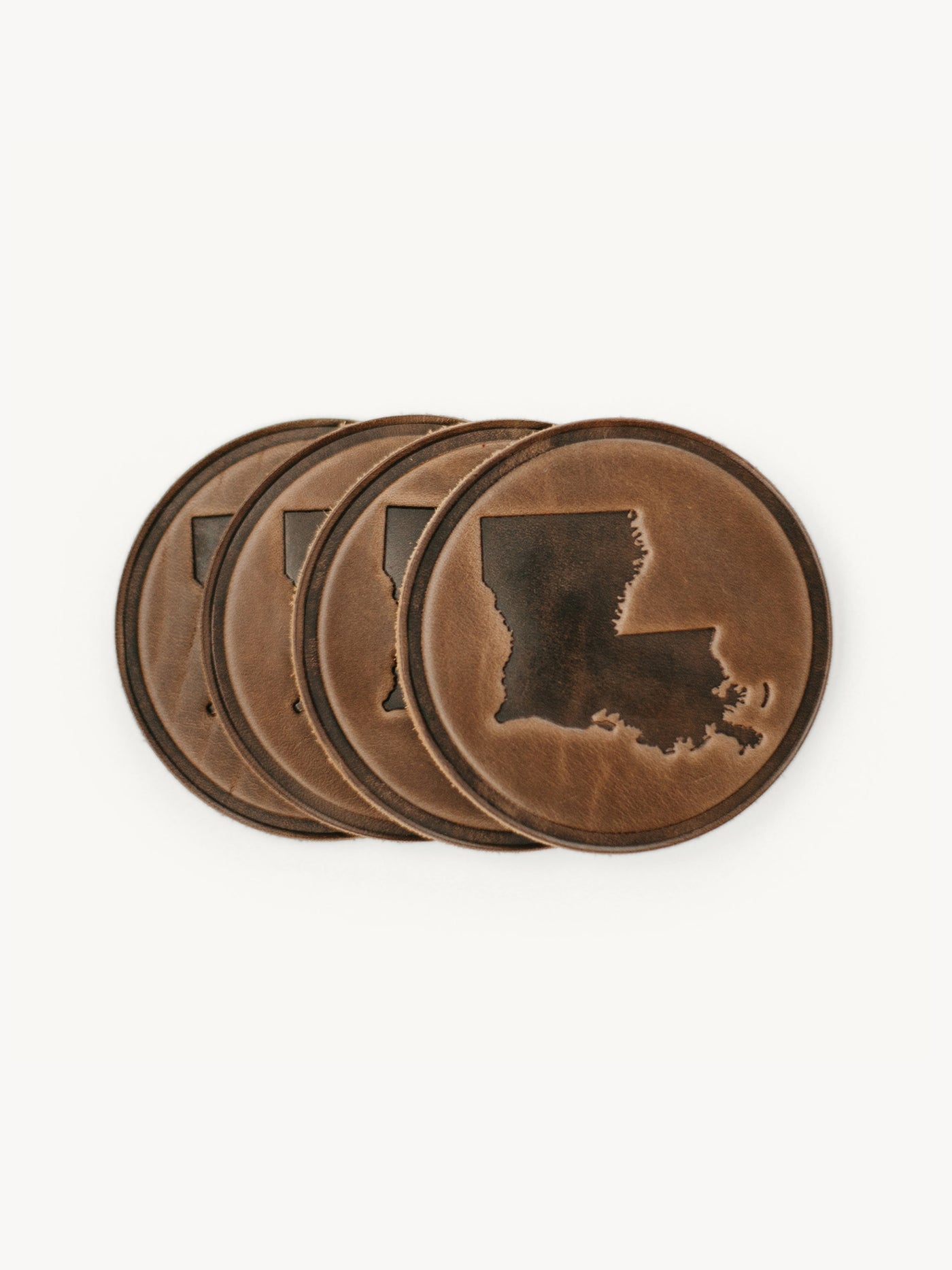 Louisiana Circle Coasters