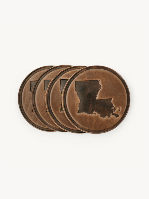 Louisiana Circle Coasters