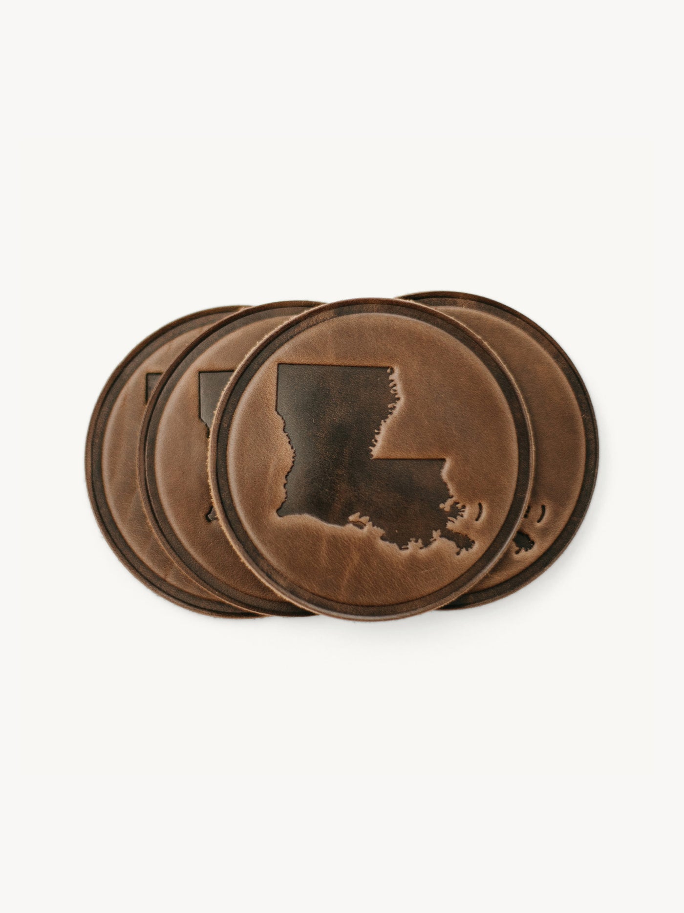 Louisiana Circle Coasters