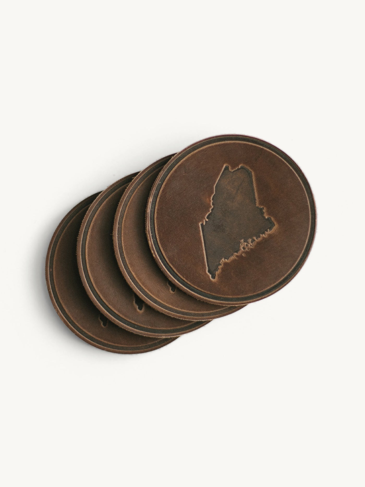 Maine Circle Coasters