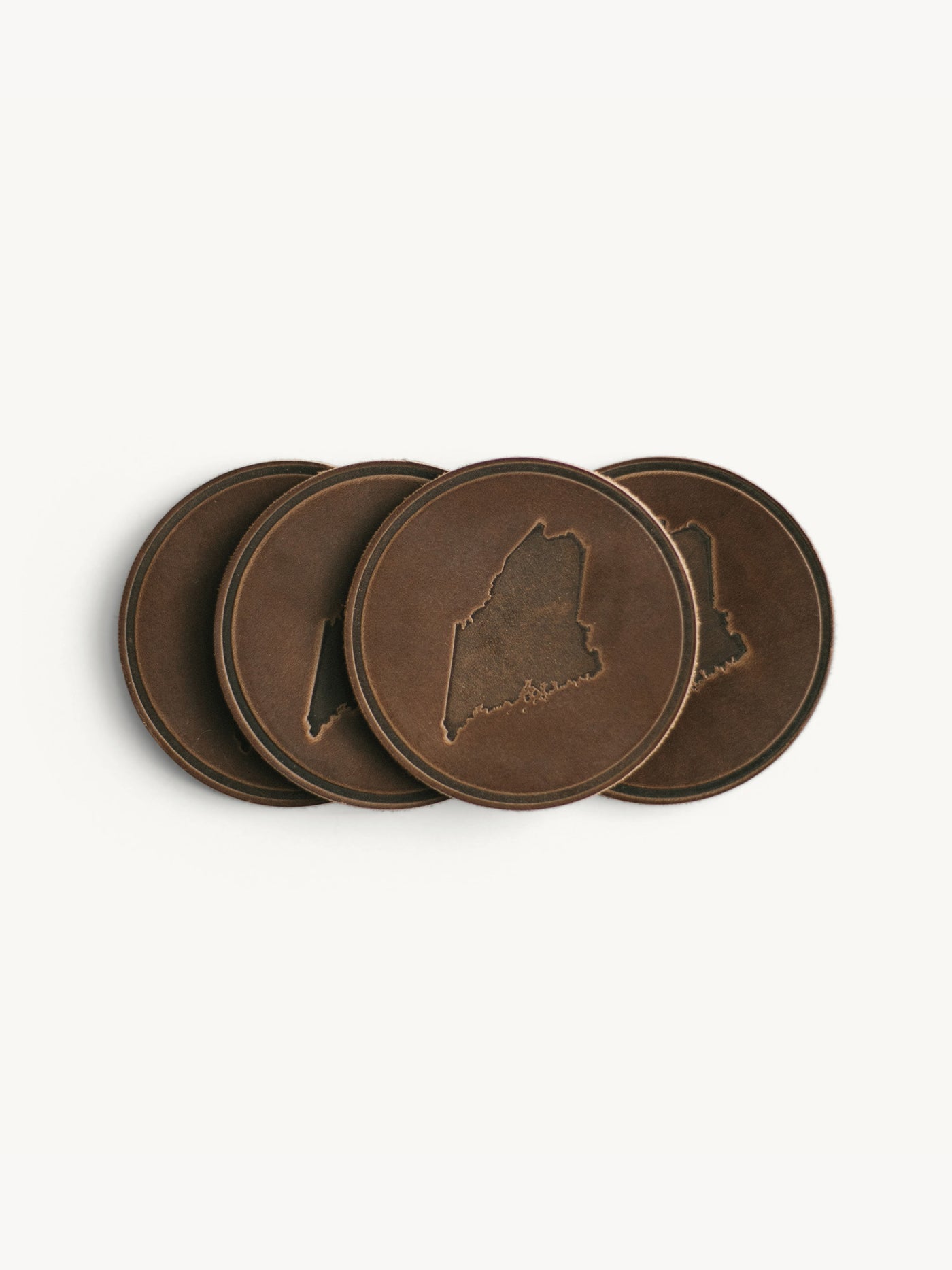 Maine Circle Coasters