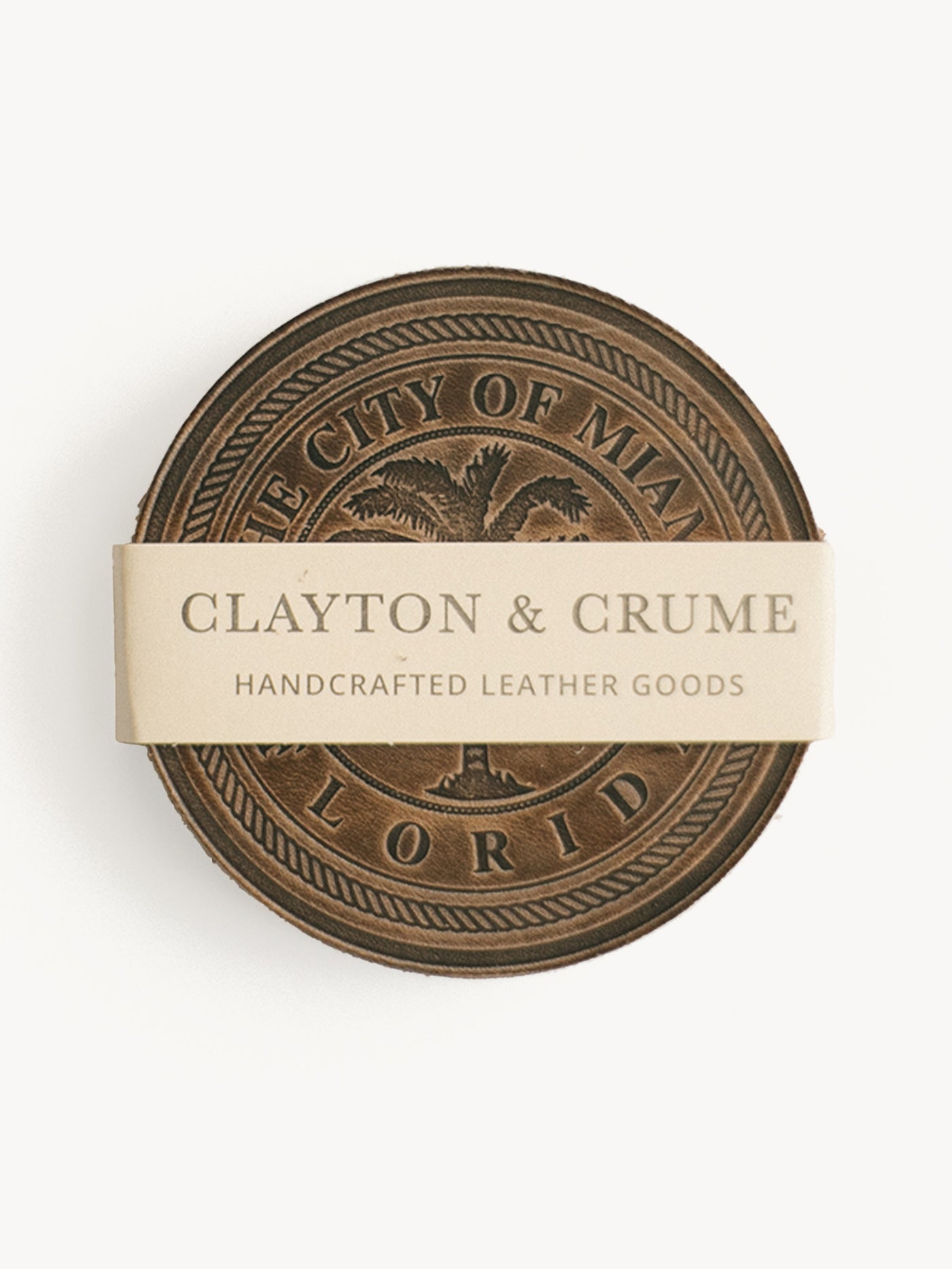 Miami Florida City Seal Coasters