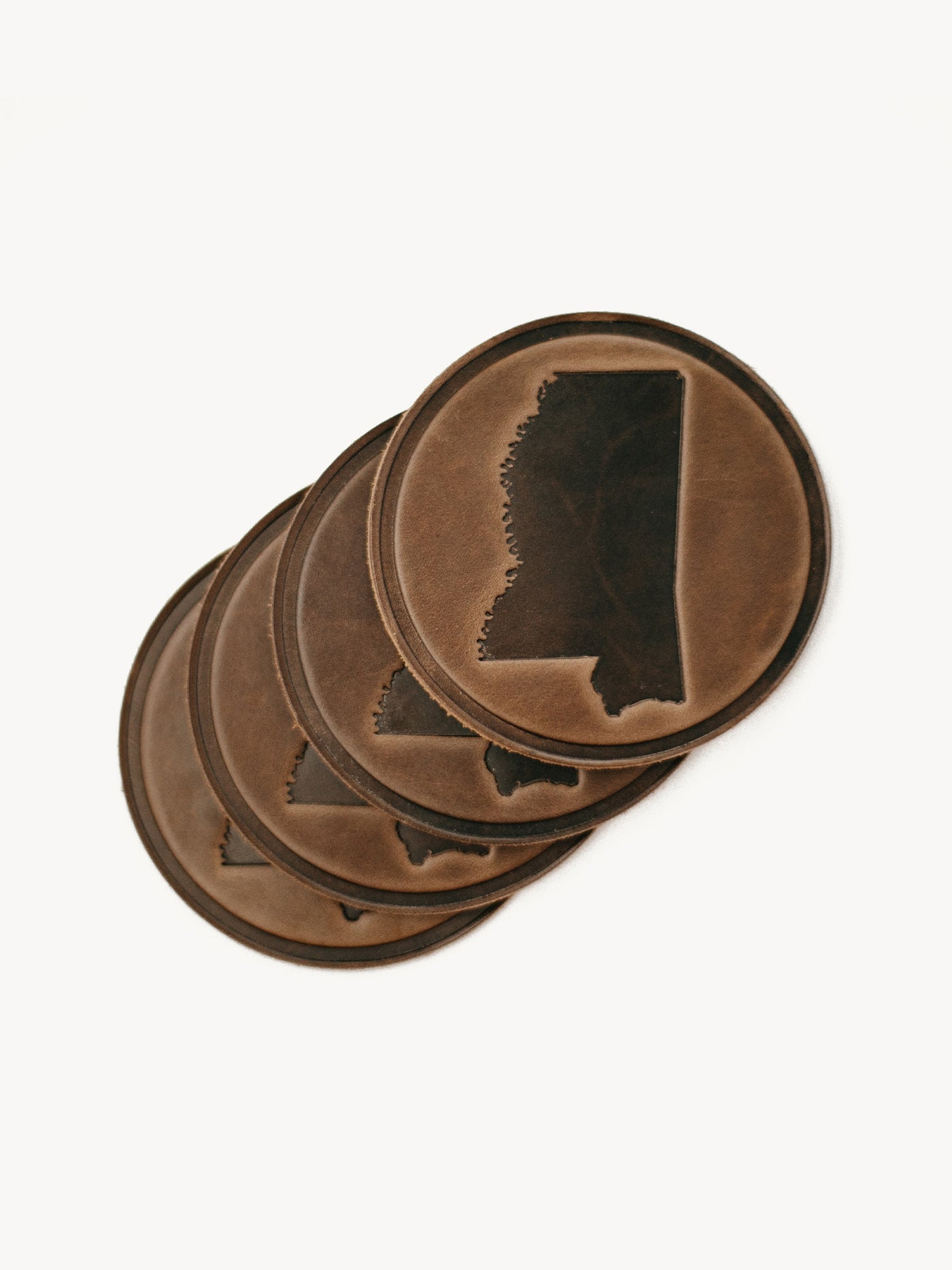 Mississippi Circle Coasters