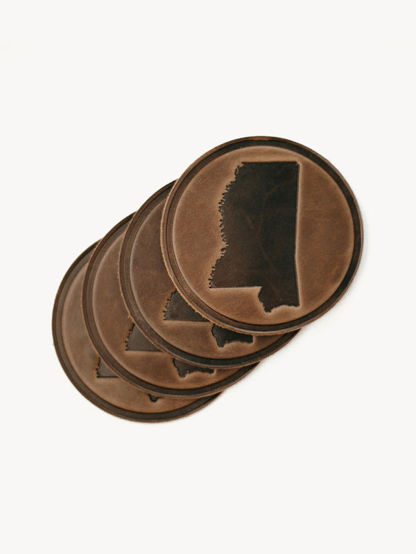 Mississippi Circle Coasters