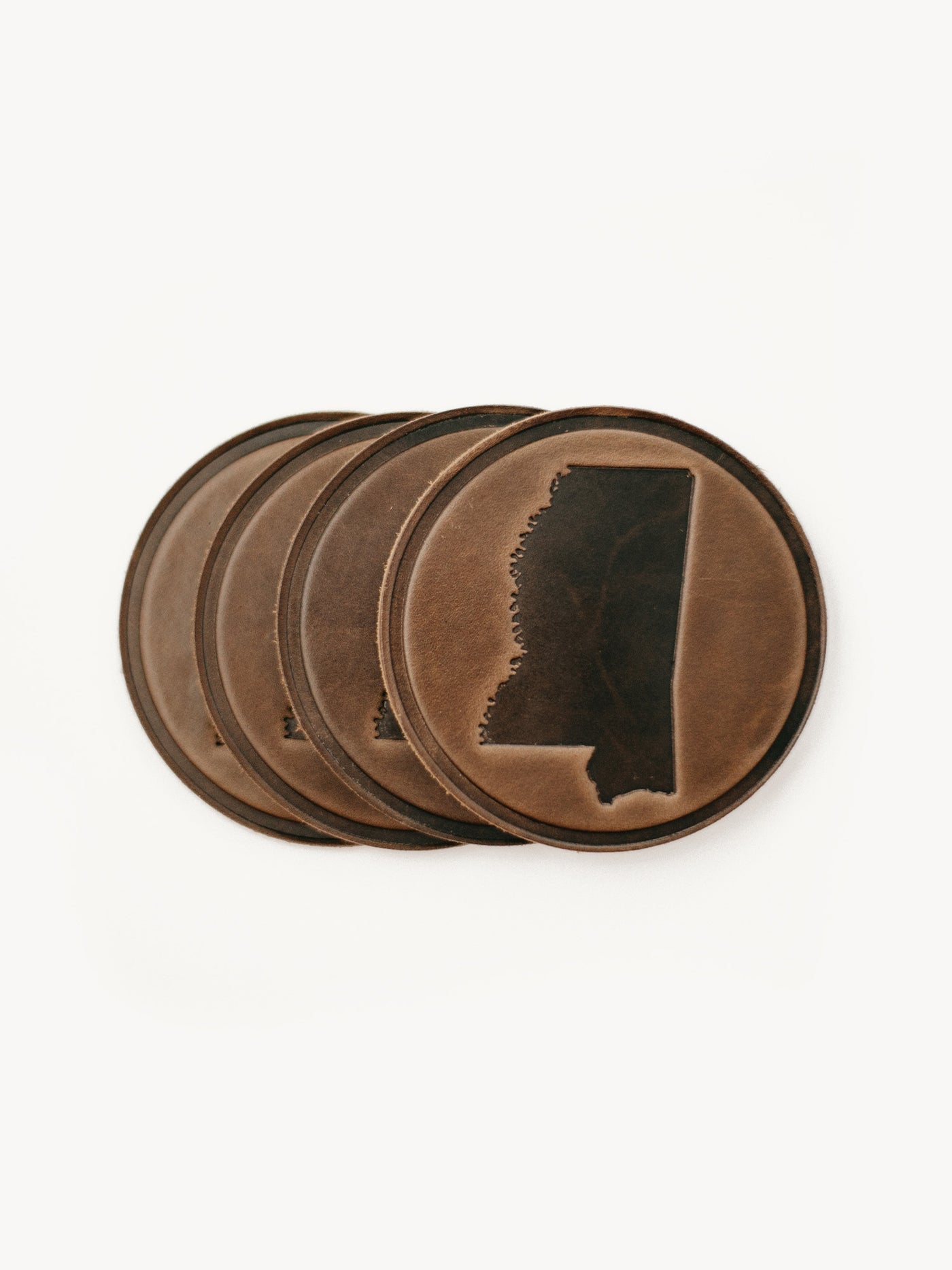 Mississippi Circle Coasters