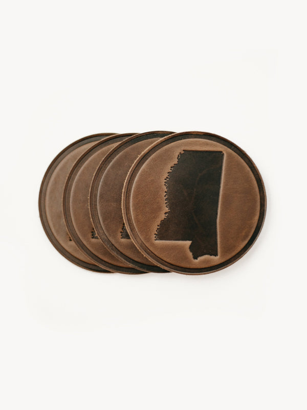Mississippi Circle Coasters