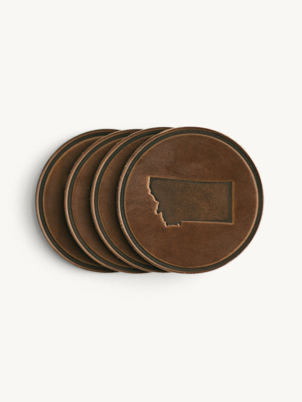 Montana Circle Coasters