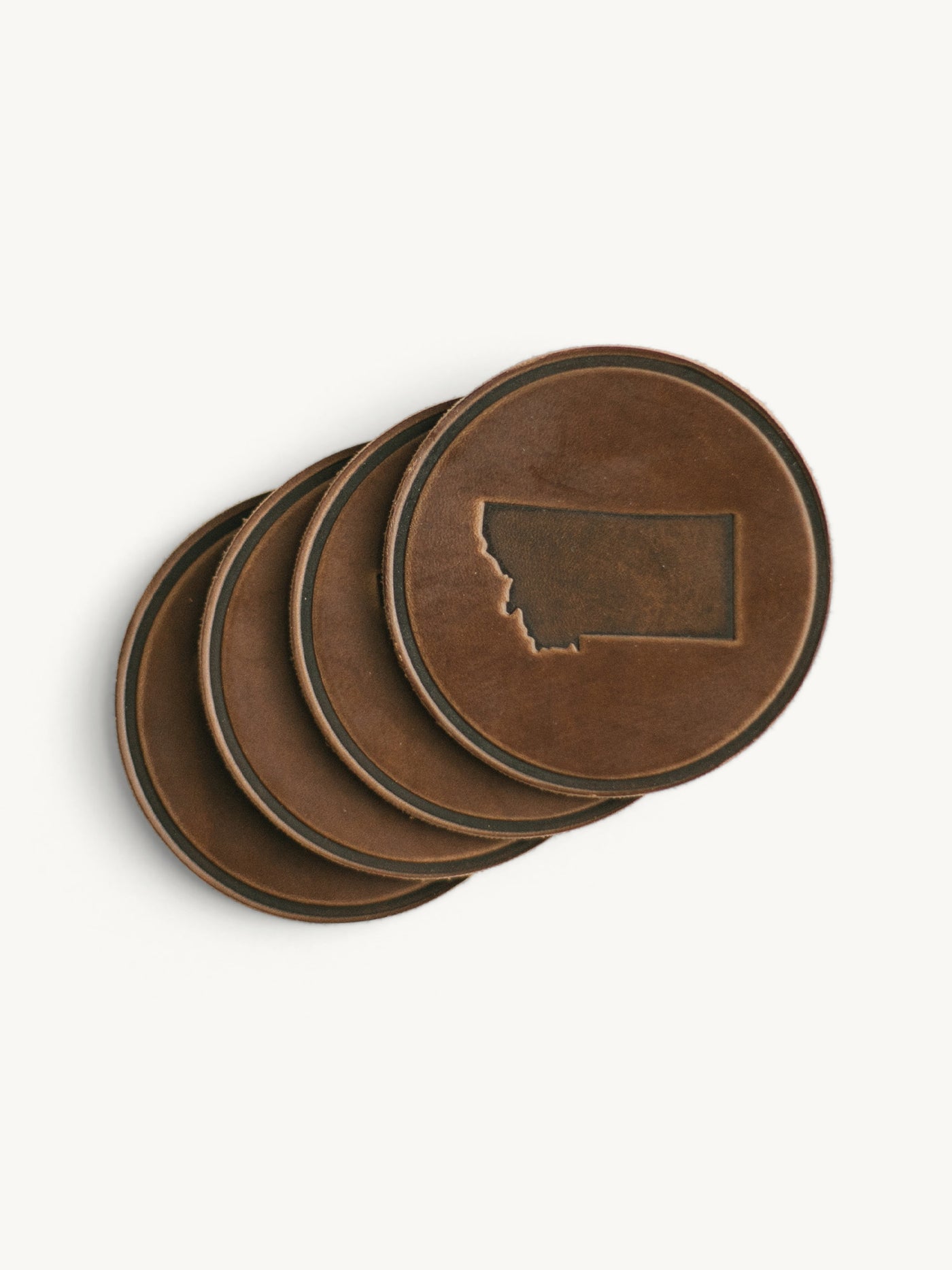 Montana Circle Coasters