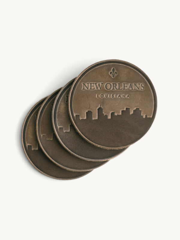New Orleans Skyline Coasters
