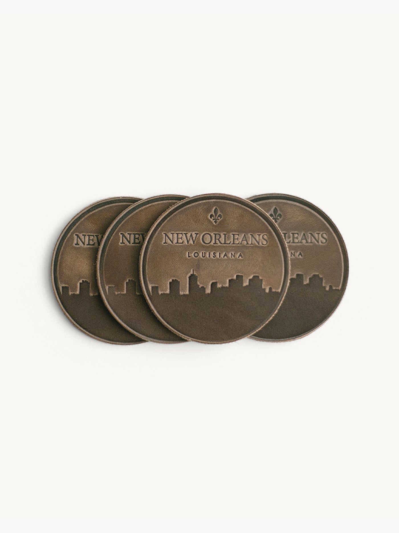 New Orleans Skyline Coasters
