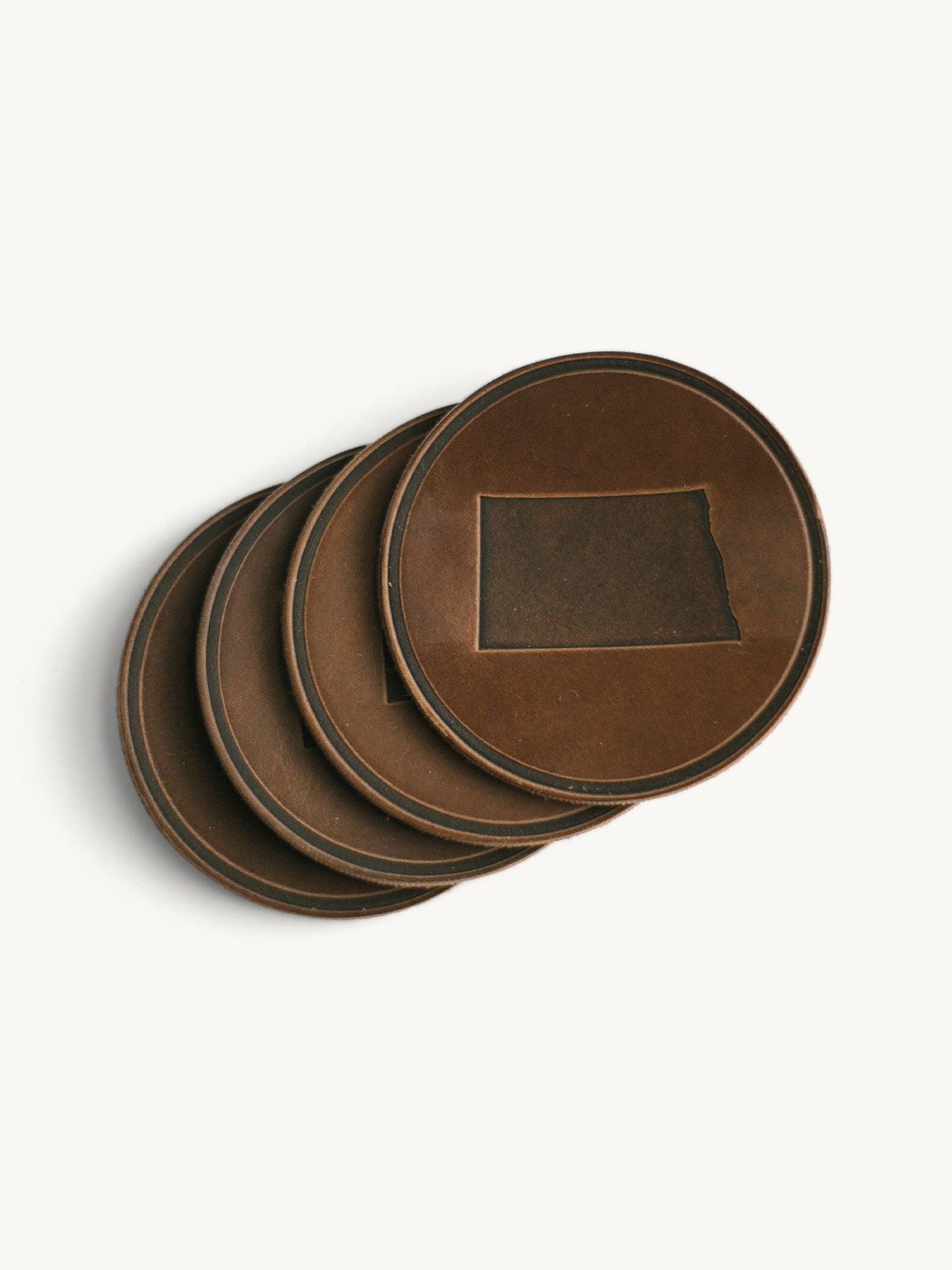 North Dakota Circle Coasters
