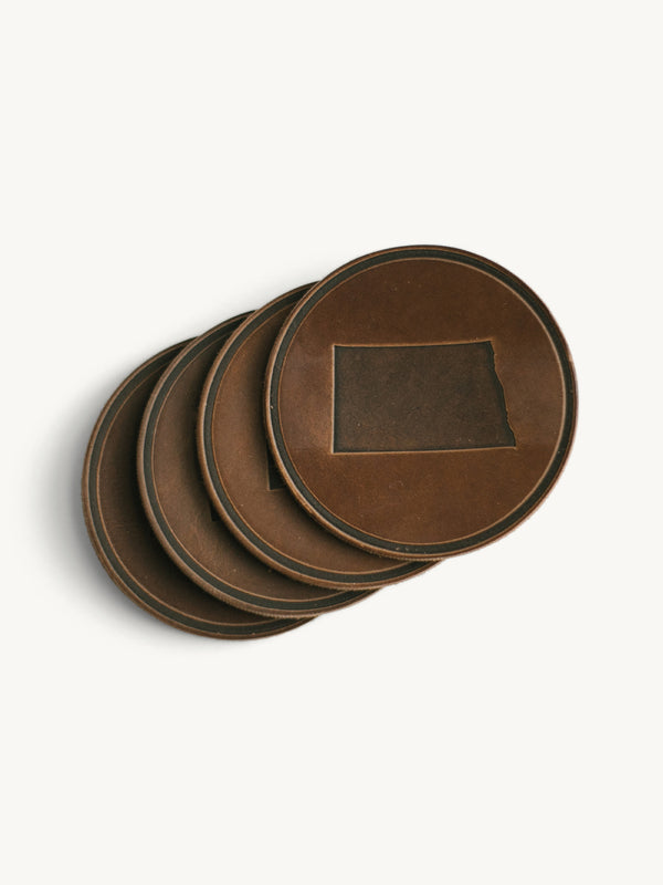 North Dakota Circle Coasters