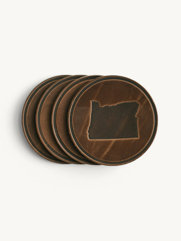 Oregon Circle Coasters