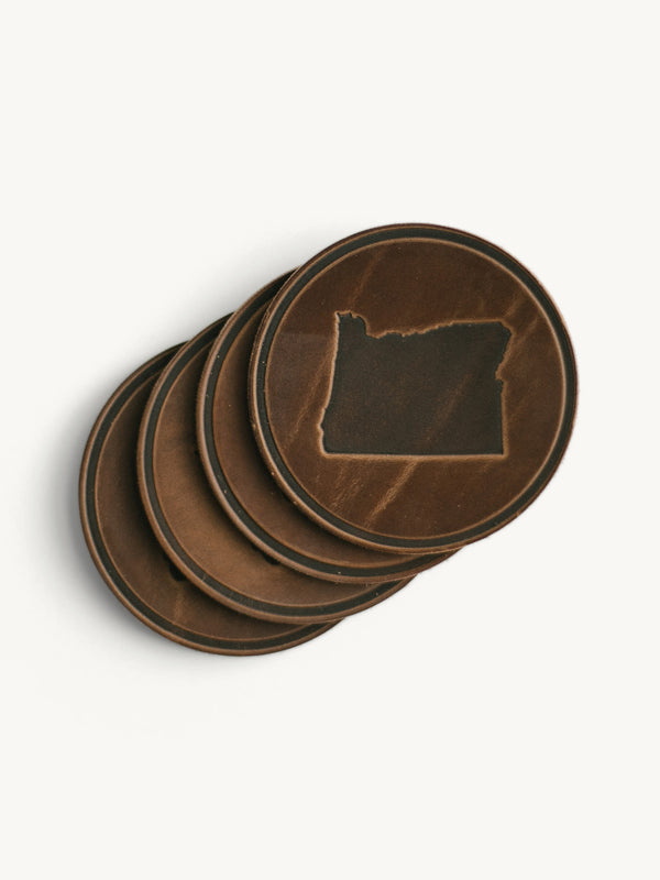 Oregon Circle Coasters