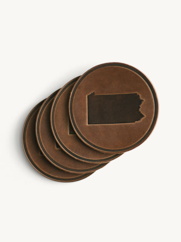 Pennsylvania Circle Coasters