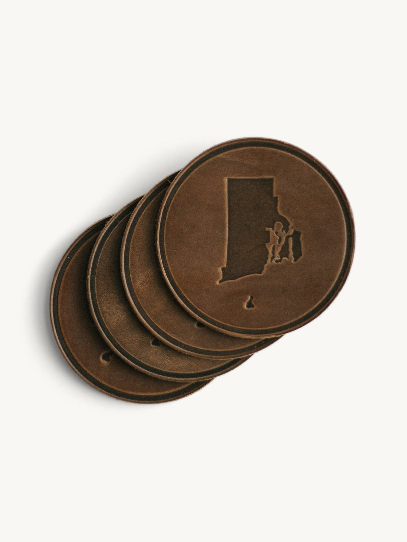 Rhode Island Circle Coasters