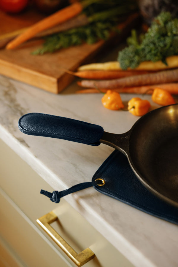 Leather Skillet Sleeve