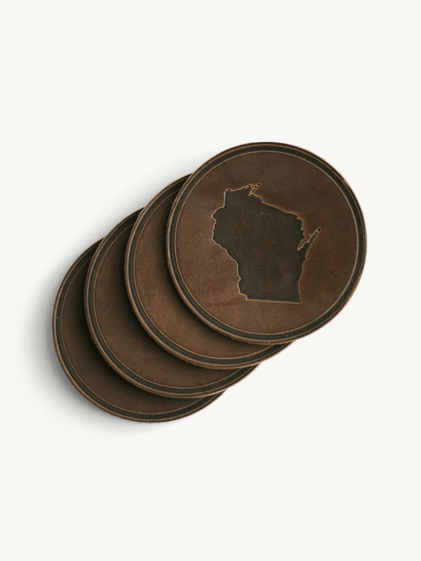 Wisconsin Circle Coasters
